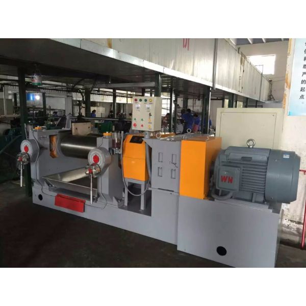 XK-200 Lab Type Rubber and Plastic Two Roll Open Mixing Mill with Adjustable Voltage