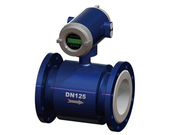 316L Electrode DN600 Volumetric Water Meter , PTFE Lined Wastewater Flow Meter