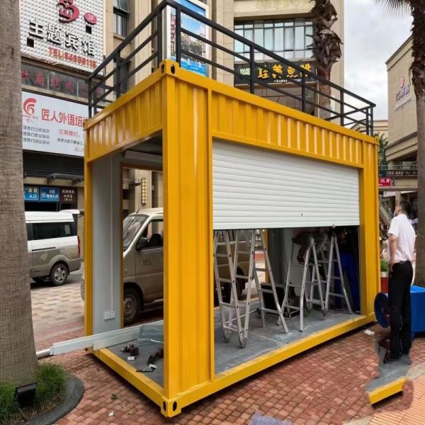 Полная настройка 3 спальни сборный дом виллы для наружного хранения и жилого пространства