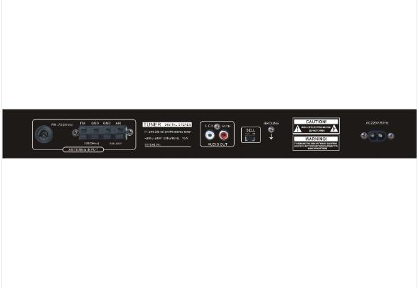 public adress speaker Economy Digital AM/FM Tuner with USB