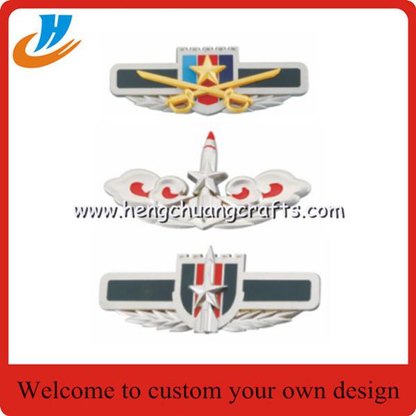 Police pin badge/police badge factory direct sell Military Pin Badges
