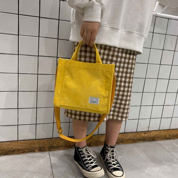 Vert de couleur d'OEM d'usine de nature de sac à main toile blanche de Tote Cotton Bag Wholesale Custom sac à provisions le sac d'épaule