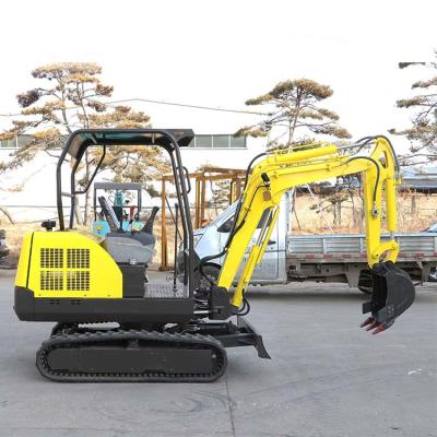 Multiurpose Mini Hydraulic Excavator 20kw 2.5tone with Retractable Shoes