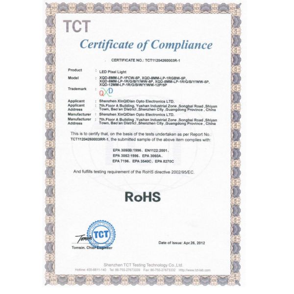 Световой источник пикселя 23*25 мм DMX512 Control Outdoor Crystal Light DC12V