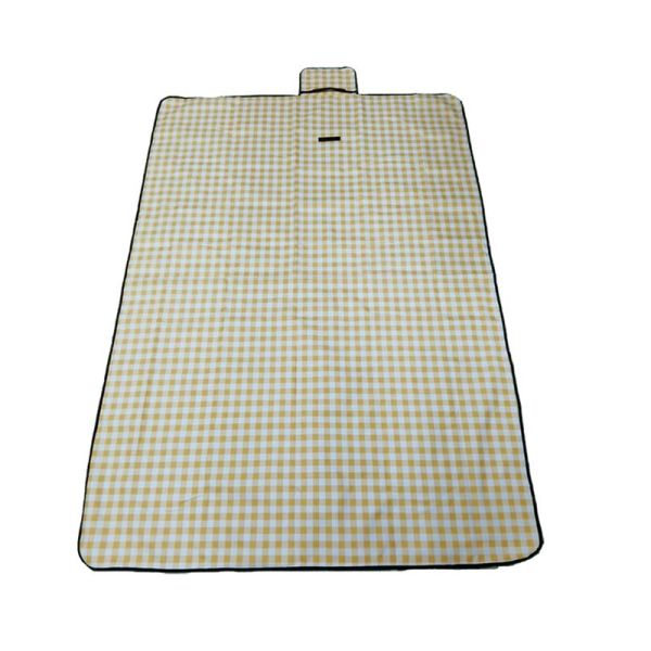 Wrinkle Resistant 80cm Width 145cm Length Outdoor Patio Mat Washable