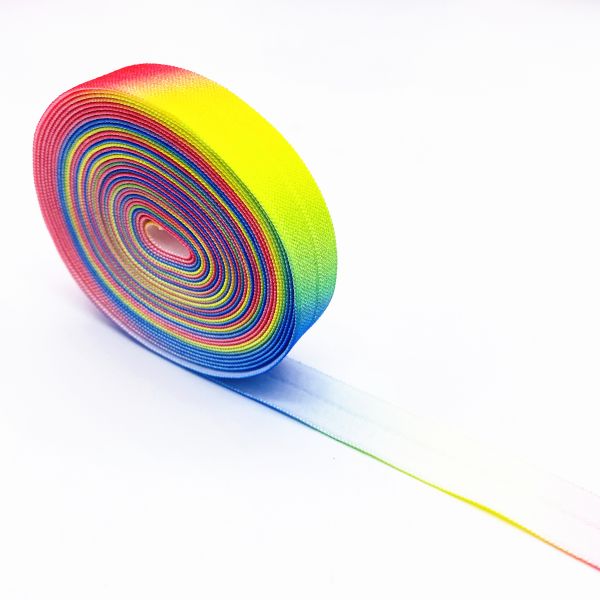 100% Polyester Printed Elastic Band Custom Strap For Garment And Home Textile Shoes