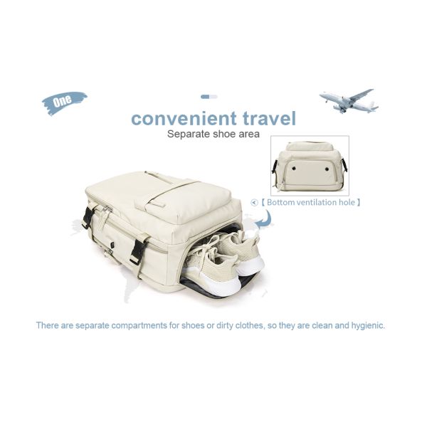 Large Travel Backpack Women, Carry On Backpack,Hiking Backpack Waterproof Outdoor Sports Rucksack Casual Daypack Fit