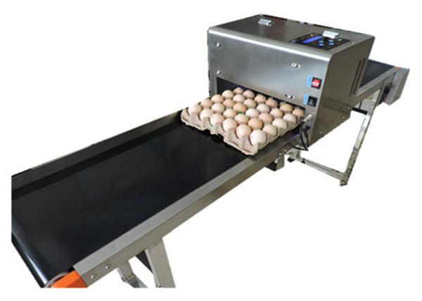 High tech carton coding machine eggs number inkjet printer with solvent For Egg Supplier