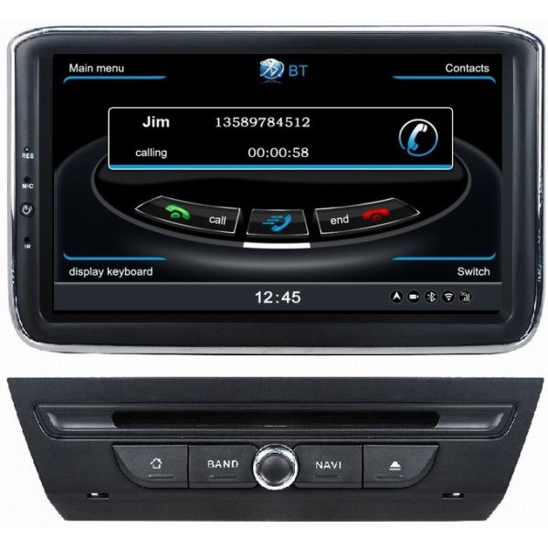 Ouchuangbo S100 Platform Car Navigation System for Mazda 3 2014 (Low class) DVD Radio Multimedia Player