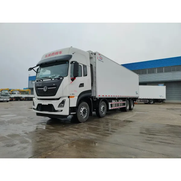Dongfeng 40t 6X4 Refrigerated Truck Fresh Meat Transport Truck Fresh Fish Transport Truck Seafood Transport Truck Manufacturer Global Sales