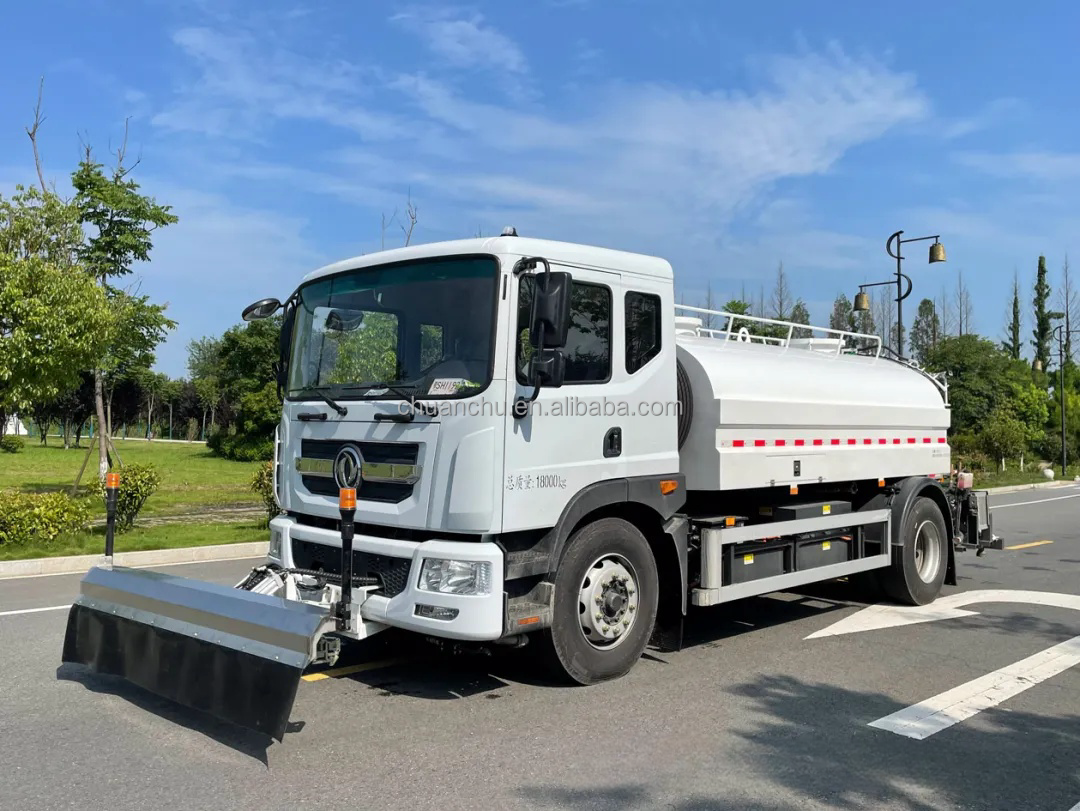 Camion à pulvérisation de brouillard d'eau purement électrique pour l'aménagement paysager et l'efficacité énergétique
