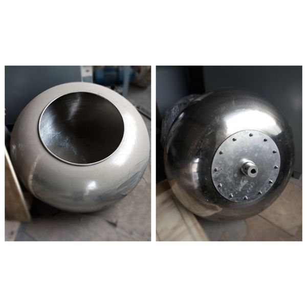 BY1200 Nut Processing Machine Pharmaceutical Coating Machinery 1100w Power