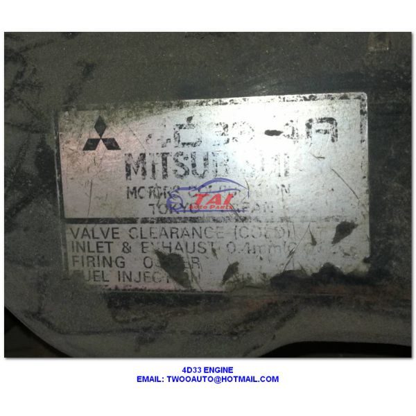 Полный Мицубиси использовал японским двигатель галлопа двигателей 4Д33 4Д34 4Д35 используемый дизелем для продажи