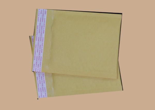 6 * 8 Inch Kraft Paper Bubble Mailers Tear Proof For Packing Accessories
