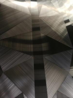 New Designs 304 316 Brush Hairline No.4 Parts Stainless Steel Sheet For Hotel Decoration Project
