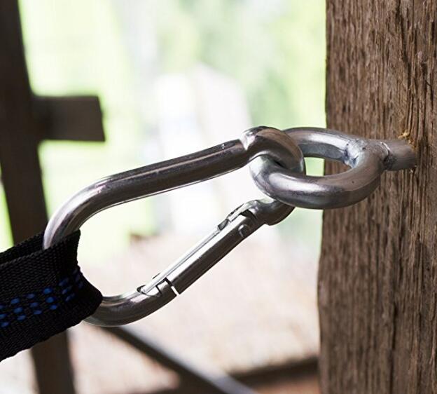 Крюки Carabiner стали Carabiner крюка симплексной щелчковой весны нержавеющей стали крюка щелчковые