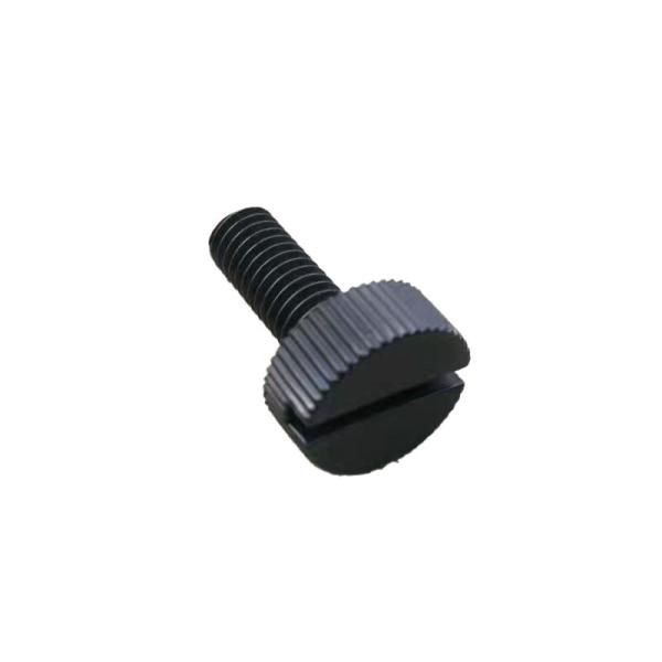 Slotted Knurled Screw