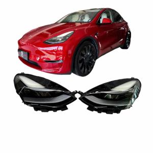 12V High-Intensity Illumination 1077372-00-K Headlight Right for Tesla Model 3