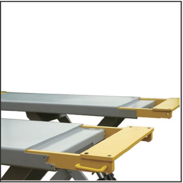 Industrial Vehicle Scissor Lift Height 1000mm Easy Installation Table Width 510mm