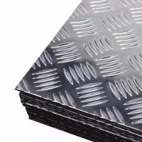 3003 5052 Grades Diamond Feuille d'Aluminium Feuille d'Aluminium Antidérapante