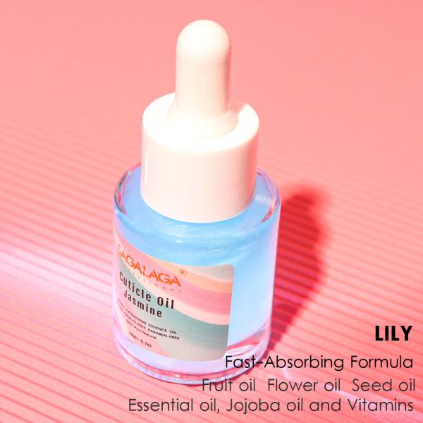 Salon Quality Scented Shimmer Cuticle Oil for Nails Repair Strengthener Treatment Private Label Wholesale