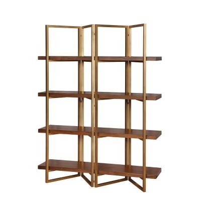 Standing Type Stainless Steel Display Stand Metal Book Display Rack