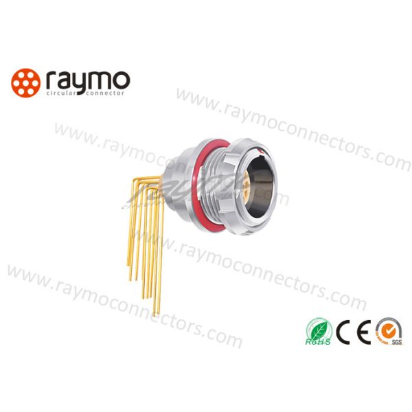Printed Circuit Board Elbow Contacts Connector Back Panel Mount Anti Vibration