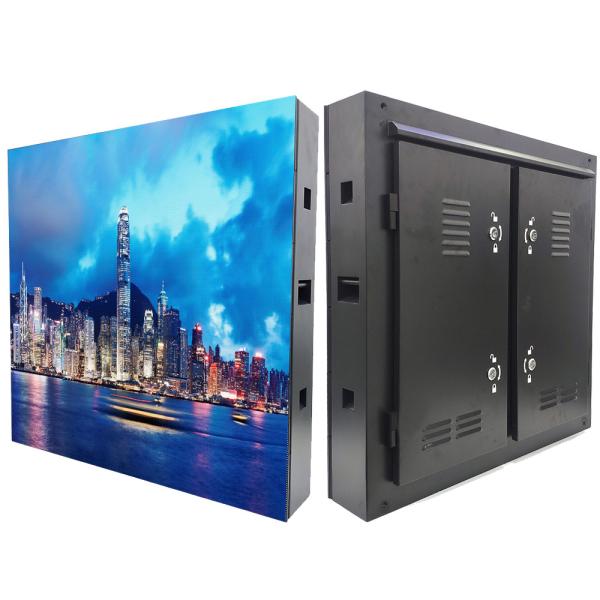 High Refresh Radiator Fan Outdoor LED Advertising Screen For Large Squares p8