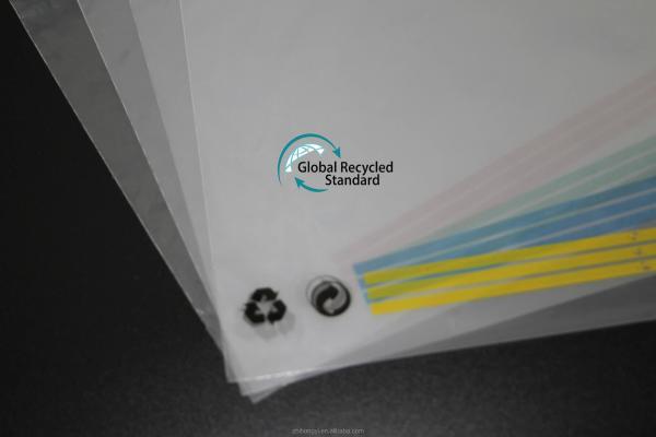 Recycled Zipper Polybag-GRS(GLOBAL RECYCLED STANDARD) CERTIFICATED