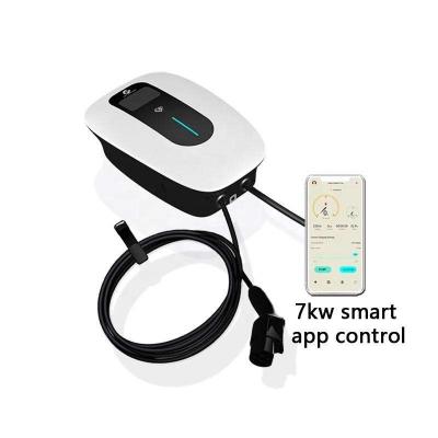 IEC 62196 Wall Mounted Fast AC EV Charger 11kw 32A Home Charging Unit
