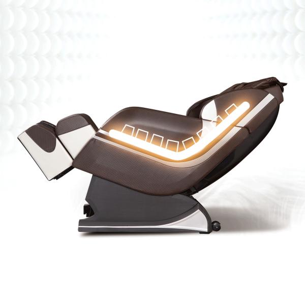 Real Relax Zero Gravity Swivel Leather Recliner Massage Chairs FCC HD811 ODM