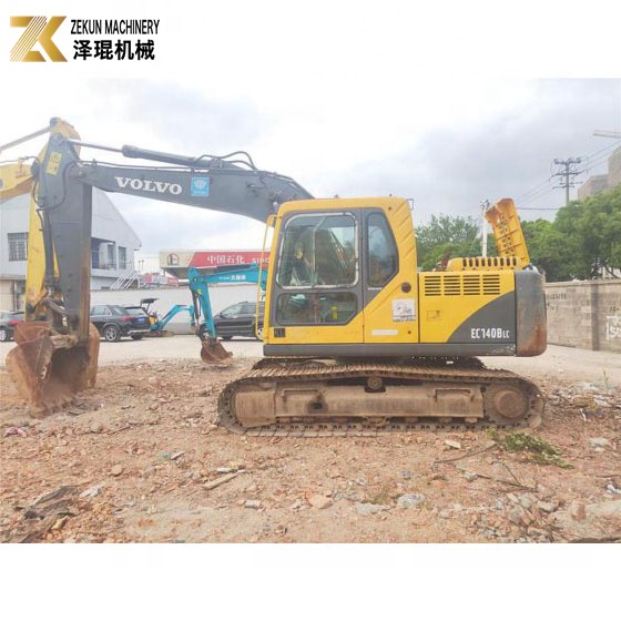0.6m3 Bucket Volvo 140 Excavator EC140BLC Second Hand Excavator