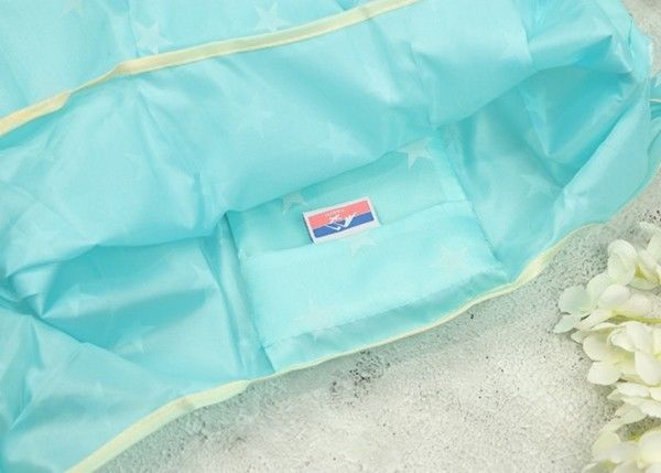 Охрана окружающей среды ткани 190Т полиэстер сумок Тоте портативной машинки не сплетенная