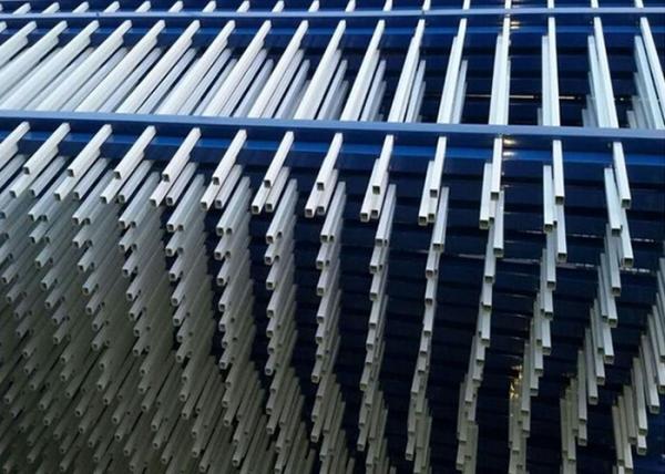 Security Powder Coated Zinc Steel Picket Fence For Residential , Heat Treated