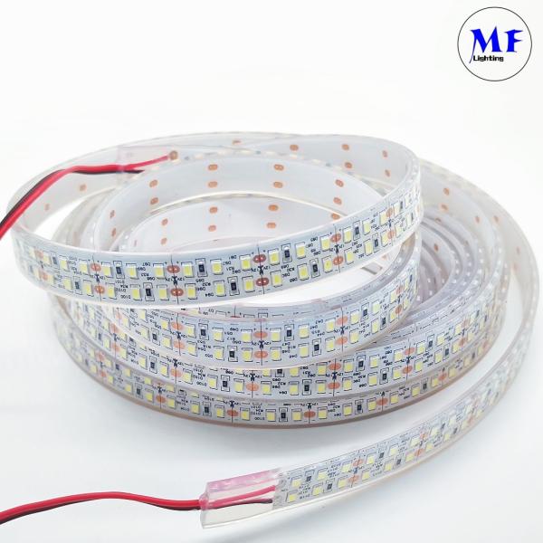 DC12V 24V LED 2835 Strip Light RGB RGBW IP20 IP65 IP68 Impermeável Com Controle de Dimming CCT Para Iluminação Interior e Externa