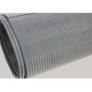 PVC Colored Powder Coating Decorative Wire Mesh , 3D Wall Architectural Woven