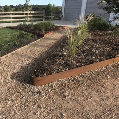 1.6mm Corten Steel Garden Edging SGS Garden Metal Ornaments