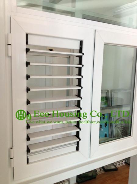 louver blade shutter window / aluminum louver shutter design / Aluminum Casement Windows
