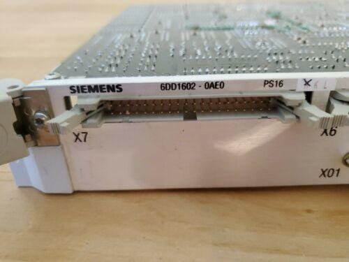 Siemens 6DD1602-0AE0 Simadyn D Processor Module PLC Simatic PS16 12 MONTHS WARRANTY
