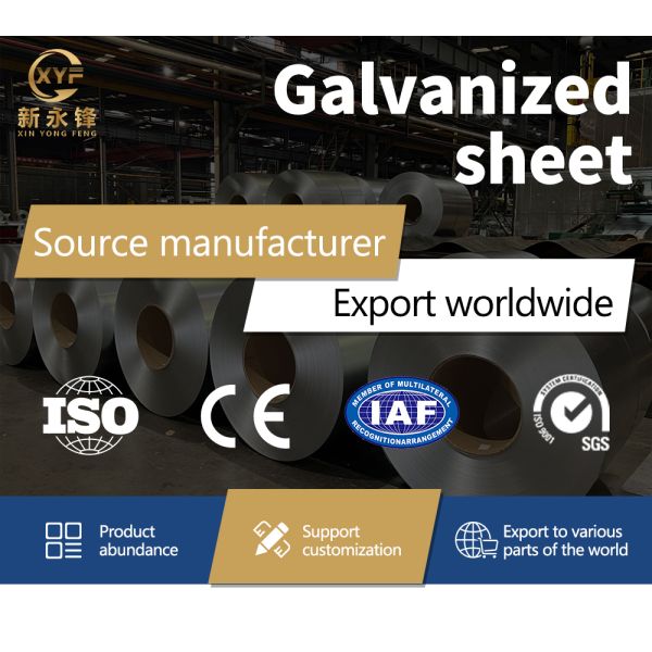 Zero Spangle Galvanized Iron Sheet Full Hard 8mm Thickness for bridges