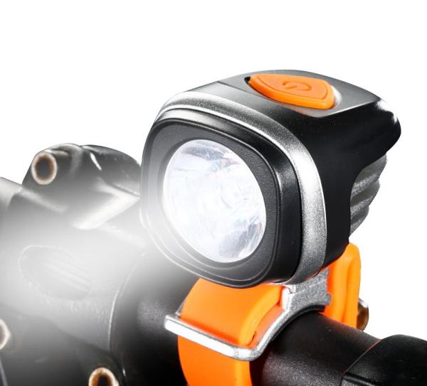 Front Powerful Bike Lights , 4 * 1500mAh 8.4V Led Light For Bike Headlight 