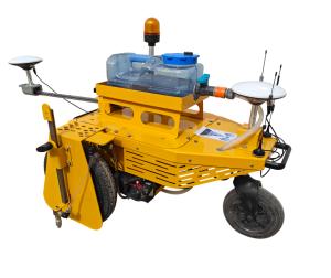 スマートプレマーキングロボットマシン 道路マーキング - 衛星測位