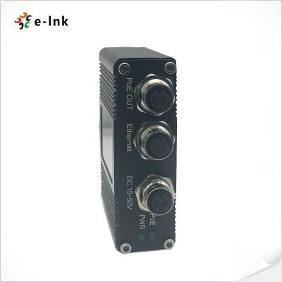 Injetor industrial do ponto de entrada 1-Port 10/100/1000 com 30W o conector EN50155 da saída M12