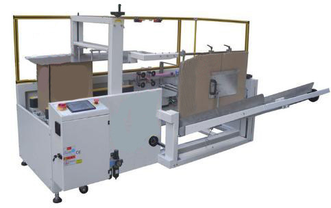 Forming / Sealing Cartons Automatic Carton Erector Heavy Duty For Canned Fish