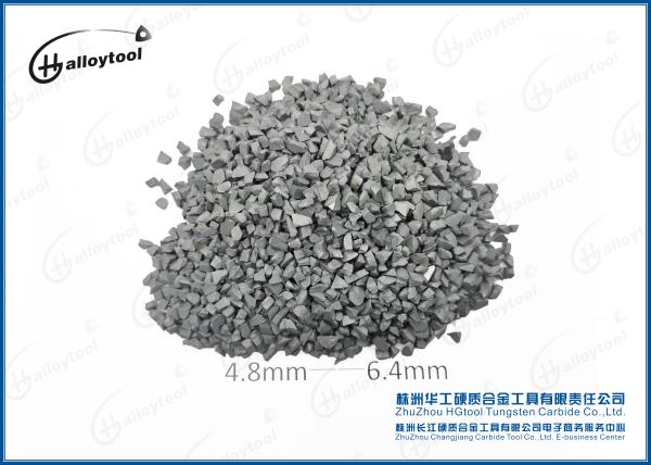 Wear Resistance Irregular Crushed YG8 Tungsten Carbide Granules