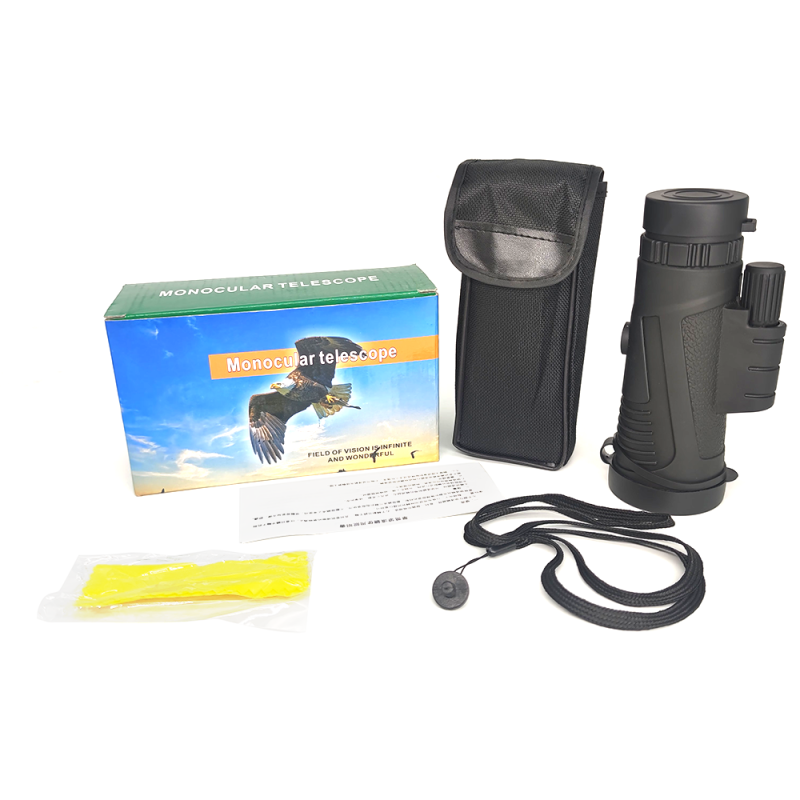 Spherical Lens Telephoto Zoom Monocular 12x50 For Concert Traveling