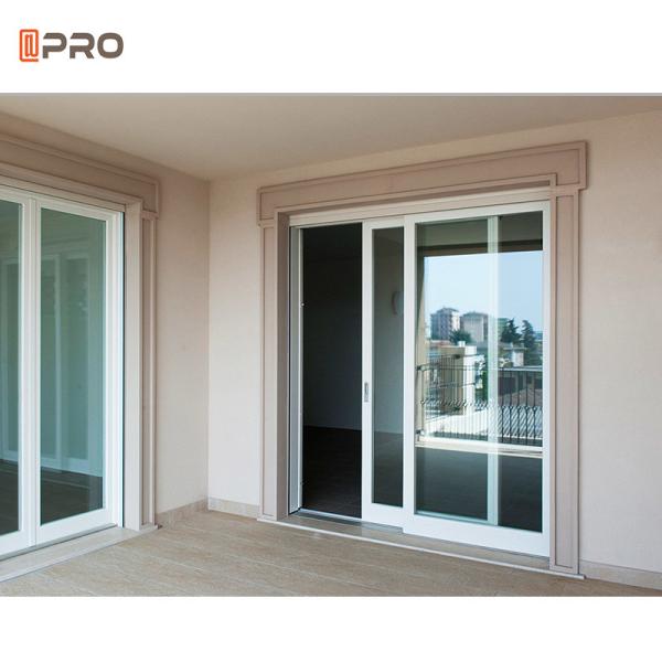 House Exterior Thermal Break Aluminium Sliding Glass Door Heavy Duty Patio Doors