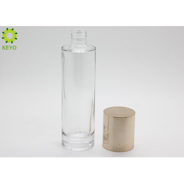 Toner Moisture Scrub 120ml Glass Bottles , Skin Care Glass Lotion Bottles