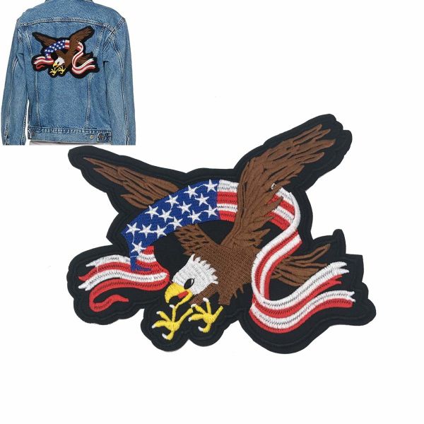 Woven Clothes Embroidered Cloth Badges Fabric Cloth Tag For Jeans