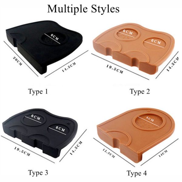 Аксессуары чая кофе циновки 18cm*10cm*10cm утрамбования эспрессо силиконовой резины